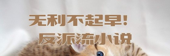 無利不起早！反派流小說。